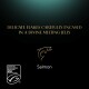 Delicate salmon flakes encased in a melting jelly, with text highlighting the product's quality and a sustainable seafood certification logo.
