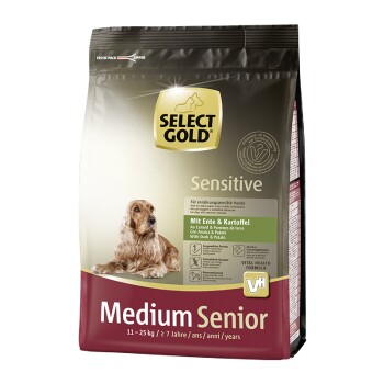 SELECT GOLD Sensitive Senior Medium Ente & Kartoffel 1 kg