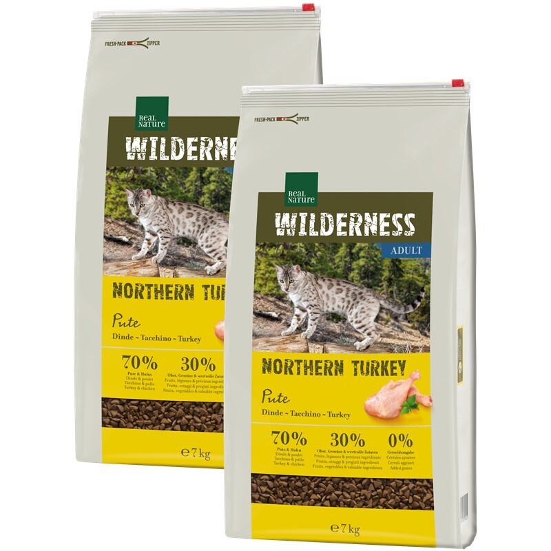 REAL NATURE WILDERNESS Northern Turkey Adult 2x7 kg