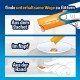 Dreiteiliges Tierfutterwerbeplakat mit den Beschriftungen 'Aus dem Sachet', 'Im Napf', 'Aus der Hand' und einem Sachet mit der Aufschrift 'Mit Huhn'.