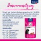 Rosa Haustierfutterverpackung mit der Aufschrift "CHOUPETTE" von Vitakraft, zeigt eine Katze und Details zu Inhaltsstoffen und Nährwert.
