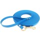 ab 35 kg Biothane Schleppleine hellblau 10 m
