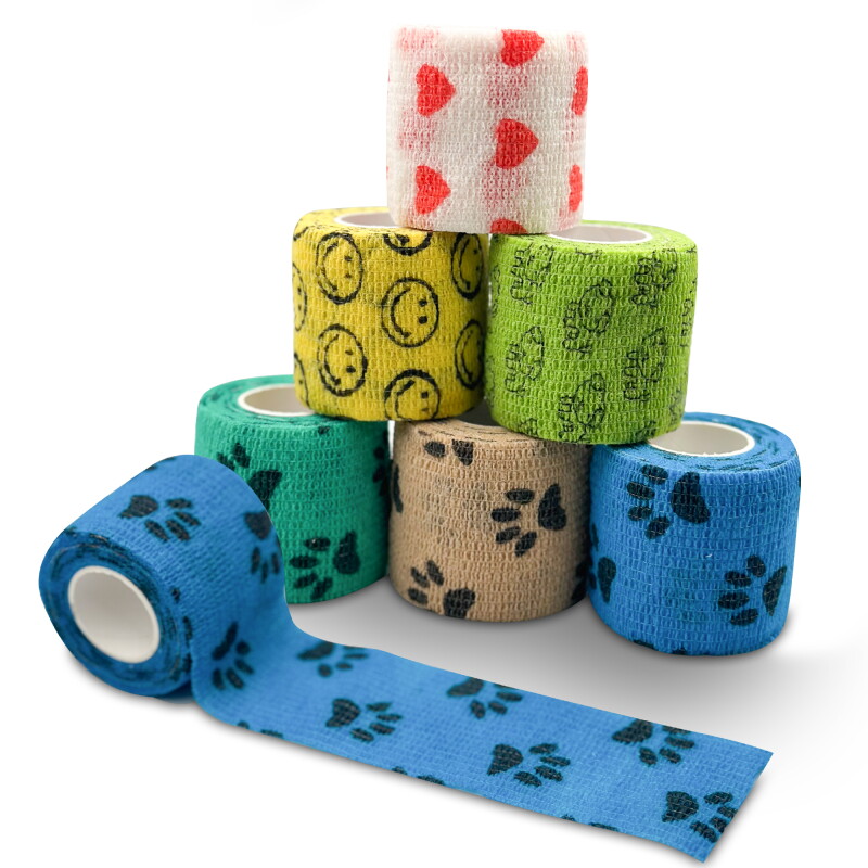 Petsation Bandagen Motiv 6St 5cm x 4,5m