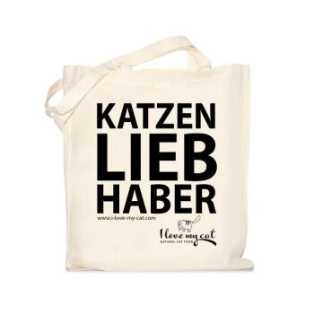 Jutebeutel für Katzenfutter - Katzenliebhaber