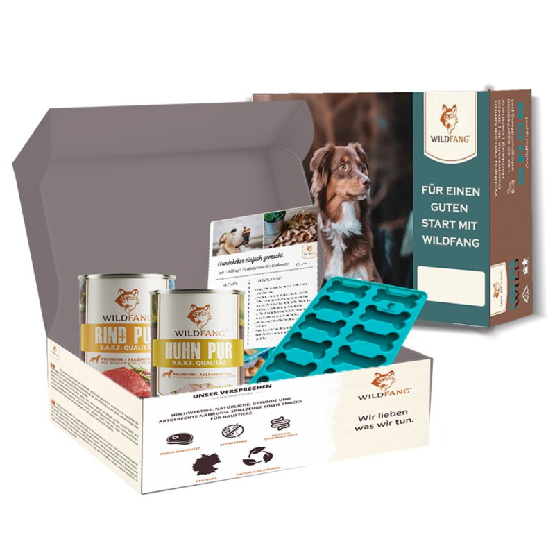 Wildfang Backset für Hundekekse Rind