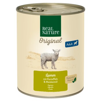 Original Nassfutter für Hunde Adult Lamm mit Kartoffeln 6x800 g