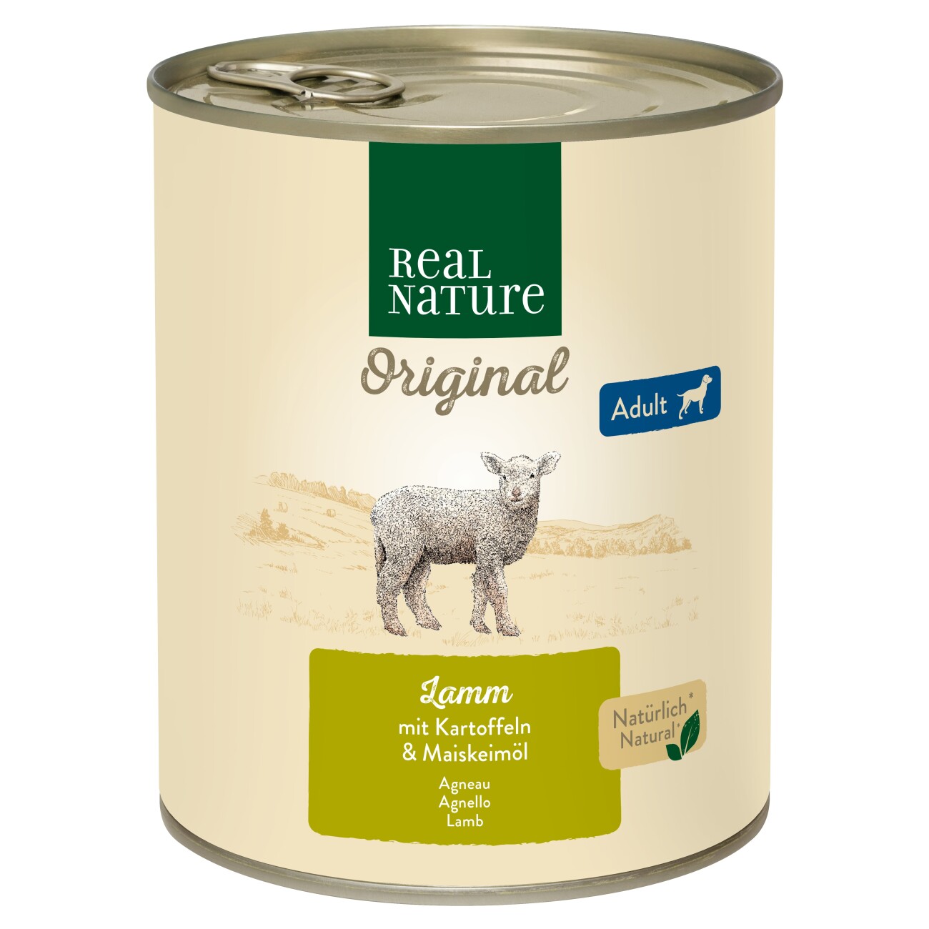 REAL NATURE Adult Lamm mit Kartoffeln 6x800 g | FRESSNAPF