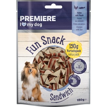 Mini Snack Sandwich Huhn mit Fisch 150 g