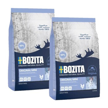 BOZITA Original Mini Huhn 2×4,75 kg