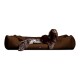 MORITZ KOMFORT Hundebett Hundesofa M - XXXL 90 110 130 160 185 cm braun 90 cm, 22 cm, 75 cm