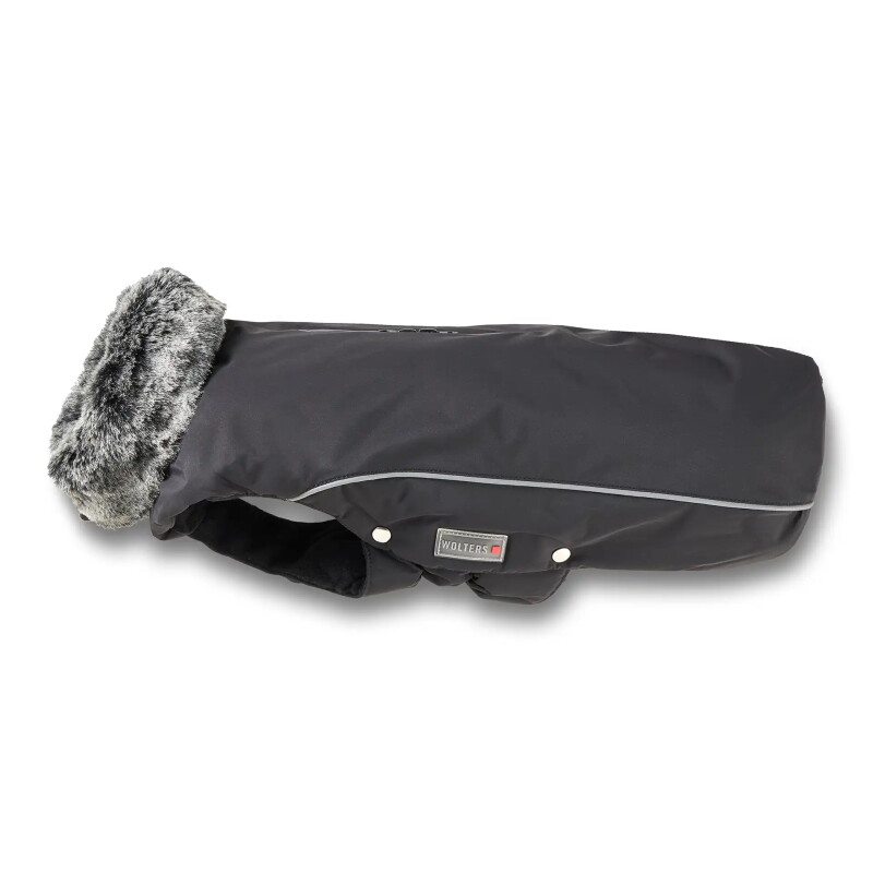 Wolters Winterjacke Amundsen Dackel Jacke Hundejacke schwarz 34 cm