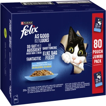 So gut wie es aussieht Nassfutter Katze, Adult, Aus dem Wasser 80x85 g