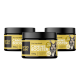 Drei Gläser "Petsy Labs Canine Booster" Hundesuperfoods, jeweils 150g, gekennzeichnet als 100% natürlich mit 26 Zutaten, entwickelt für erwachsene Hunde.