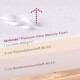 tierlando® Premium Visco-Schaumstoffmatratzenlagen mit Angaben zu Dicke und Material: 1 cm Baumwolle, 3 cm Viscoschaum, 7 cm Komfortschaum.