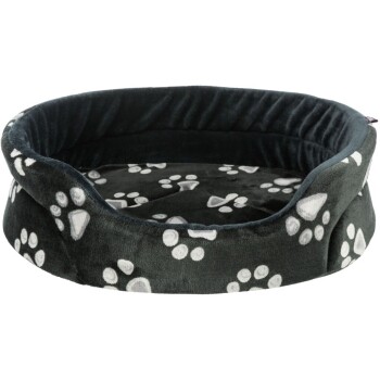 Bett Jimmy schwarz 75 cm, 19 cm, 75 cm
