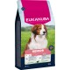 Eukanuba Senior Hundefutterbeutel für Hunde unter 25 kg, reich an Lamm und Reis, 12 kg, Premium-Ernährung seit 1969.