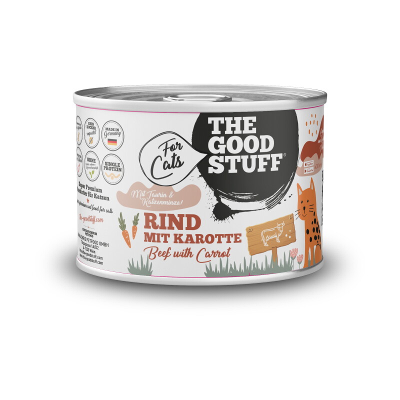 The Goodstuff Rind mit Karotte 6x200 g
