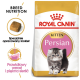 Torba z jedzeniem dla kociąt Royal Canin z uroczą ilustracją kociaka i tekstem o żywieniu specyficznym dla rasy oraz krokietach.