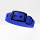 Biothane Halsband Blau Schwarz XS