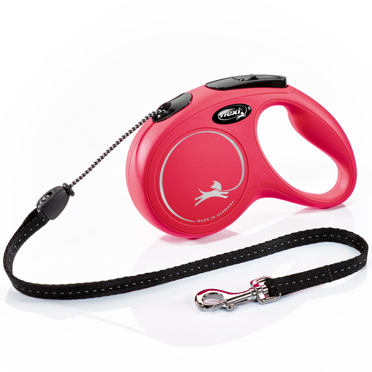 Flexi New Classic Rope red M, 5 m, 20 kg