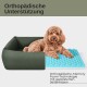 Hundebett EMMA Velours Olive M