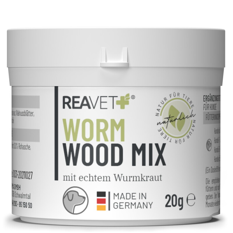 REAVET Wormwood Mix Pulver für Hunde 20g