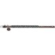 Halsband Solid Education Cord blau/ türkis/ braun 60 cm