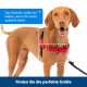 Easy Walk Anti-Zieh-Hundegeschirr schwarz M
