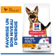 Sac Hill's Science Plan — Mature Adult 7+ grande race au poulet ; texte : « 3 bénéfices essentiels », « au POULET ».