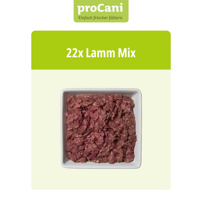 ProCani Lamm-Mix 22x500 g