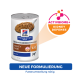 Hill's Prescription Diet Dosenfutter für Hunde zur Nierenpflege, gekennzeichnet mit "k/d," mit den Angaben "ActivBiome+" und "Kidney Defense."