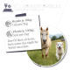 Fütterungsempfehlung für Hunde und Pferde: 1ml pro Tag für Hunde je 10kg, 5ml pro Tag für Pferde je 100kg. Öl kann ins Futter gemischt werden.