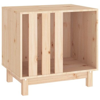 Design Hundehütte aus Kiefernholz 60 cm, 45 cm, 57 cm
