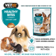 VETIQ Healthy Bites Odour Care bag with rabbit, guinea pig and mouse; visible text "HEALTHY BITES ODOUR CARE"