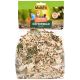 MultiFit-Bettzeug für kleine Haustiere, mit der Aufschrift "KIEFERNWALD", bestehend aus einer Mischung aus Holzspänen und Blättern, 250g, 100% natürlich.