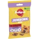 Pedigree Jumbone Mini Hundesnacks für kleine Hunde 4-9 kg, Rind- und Geflügelgeschmack, Omega 3 und Vitamin E, recycelbare Verpackung.