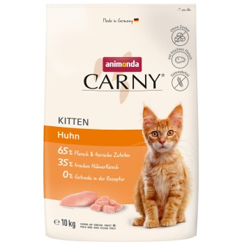 Carny Nassfutter Katze Kitten Huhn 10 kg