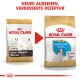 Vergleich der Verpackung von Royal Canin Hundefutter: Junior Jack Russell Terrier (links) und neue Welpenformel (rechts) mit verbesserter Rezeptur.