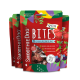 Rote SmoothieDog 'BITES' gefriergetrocknete Hundesnack-Beutel (Rind) mit Fleischstücken, Gemüse und 'Freeze Dried'-Aufschrift