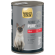 Select Gold Adult Pure Rindfleisch Getreidefreies Katzenfutterdose mit Siamkatzenbild, 72 % Rindfleisch, für Haustiere über 1 Jahr.