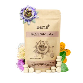 Wohlfühltabs für Hunde bei Stress & Angst 110g