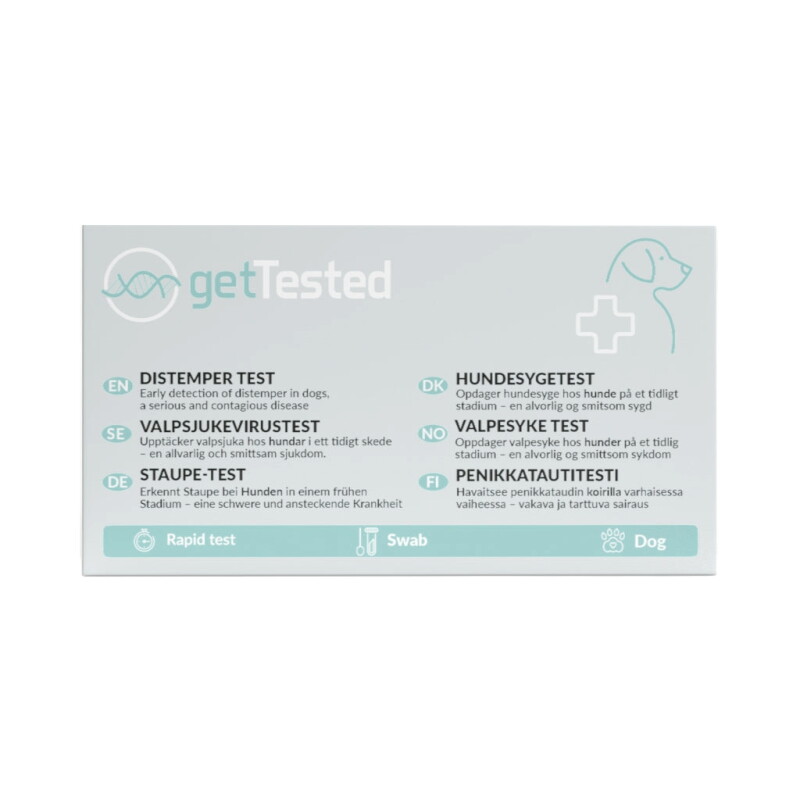 GetTested Staupe-Test für Hunde