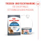 Royal Canin "Light Weight" Katzenfutter-Sack und -Dose; sichtbarer Text: ROYAL CANIN, LIGHT WEIGHT, über 90 % gesünderes Gewicht