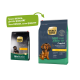 Select Gold Hundefutterbeutel mit 'Mini Junior' für Hunde im Alter von 5-10 kg, mit einem neuen Designetikett, das 'New DESIGN, same QUALITY' angibt.