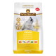 Premium-Hundefutterverpackung von Wolfsblut mit einem heulenden Wolf, beschriftet 'VetLine URINARY' mit Huhn und Süßkartoffeln, 2 kg.