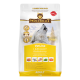 Premium-Hundefutterverpackung von Wolfsblut mit einem heulenden Wolf, beschriftet 'VetLine URINARY' mit Huhn und Süßkartoffeln, 2 kg.