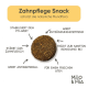 Tägliche Zahnpflege und frischer Atem für Haustiere, mit einem Zahnpflegekauen mit Ingwer, Kurkuma, Pfefferminze, Karottenpulver und Yucca Shidigera.
