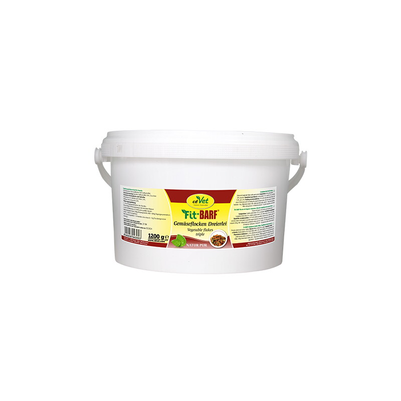 cdVet Fit-BARF Gemüseflocken Dreierlei 1,2 kg