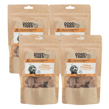 Dogs’n Tiger Leckere Stückchen | Ente 80 g