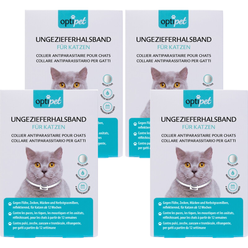 OptiPet Katzenhalsband gegen Ungeziefer